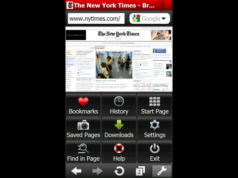 Opera Mini 5.1 f&uuml;r Windows Mobile