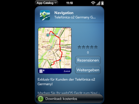 Telmap Navigator im App Catalog