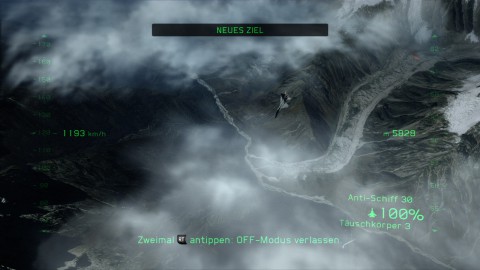 Weit weg vom Boden profitiert Tom Clancy's Hawx 2 jedoch vom Geoeye Satelliten. Die Landschaften sehen fotorealistisch aus, solange man ihnen nicht zu Nahe kommt.