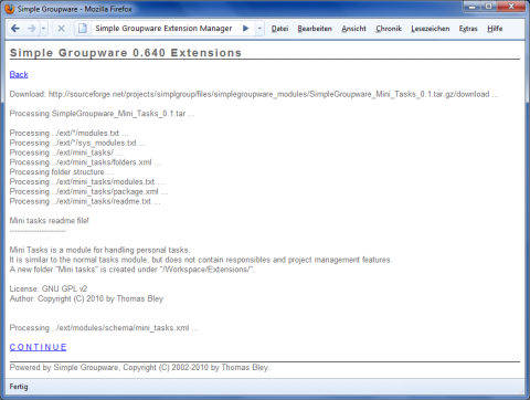 Simple Groupware