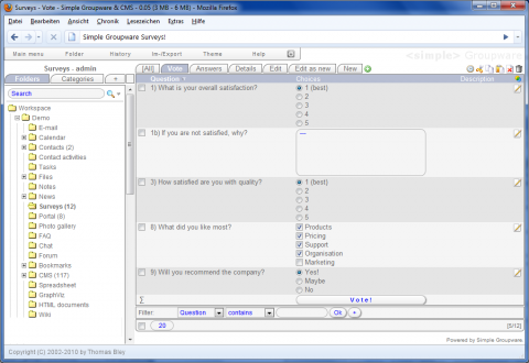 Simple Groupware