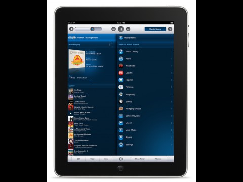 Sonos Controller f&uuml;r iPad