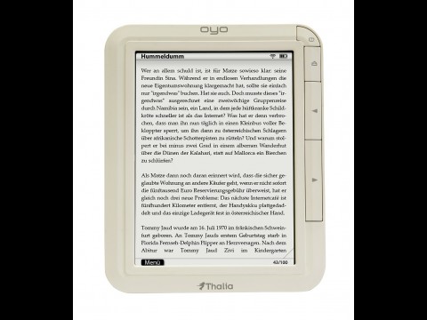 E-Book-Reader Oyo (Bild: Thalia)