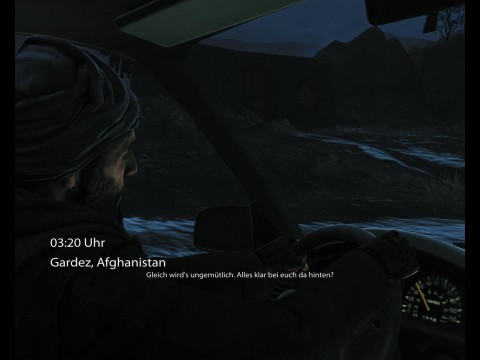 Im Auto durch Afghanistan.