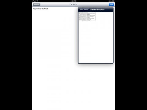 OCRKit Mobile - iPad