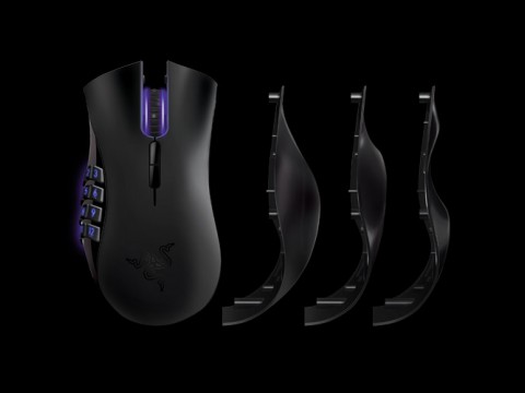 Razer Naga Epic mit austauschbaren Seitenteilen