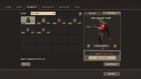 Der Mann-Conomy-Shop in Team Fortress 2