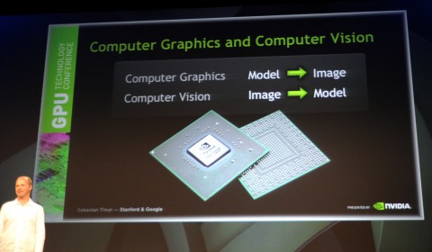 Die GPU macht keine Bilder, sie erkennt sie.