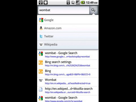 Firefox 4 for Mobile unter Android