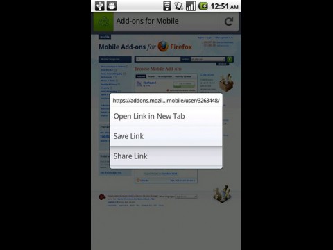 Firefox 4 for Mobile unter Android