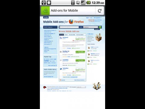 Firefox 4 for Mobile unter Android