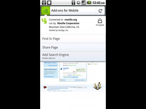 Firefox 4 for Mobile unter Android