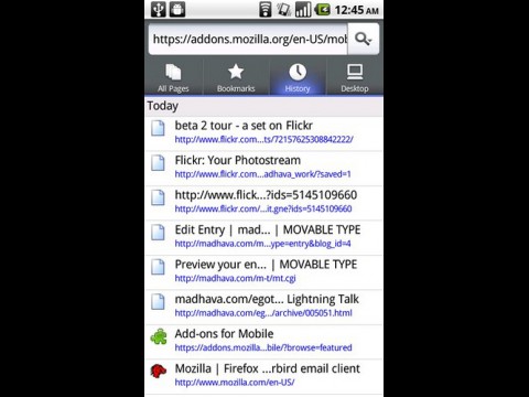 Firefox 4 for Mobile unter Android