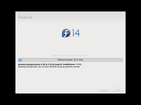 Verf&uuml;gbare Updates landen w&auml;hrend der Installation automatisch mit auf der Festplatte.