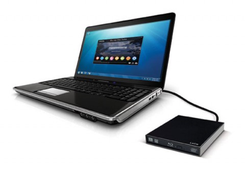 Die Stromversorgung &uuml;bernimmt ein USB-2.0-Anschluss.