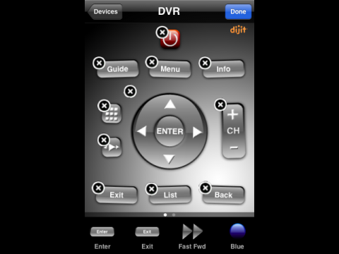 iPhone als Universalfernbedienung: App von Dijit