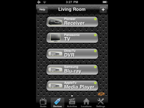 iPhone als Universalfernbedienung: App von Dijit