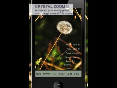 Professional Camera - digitaler Zoom, Tonaussteuerung und Videosteuerung