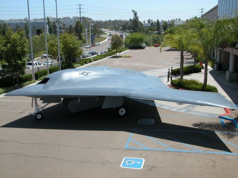 Tarnkappentechnik soll X-47B vor feindlichem Radar sch&uuml;tzen. (Foto: Northrop Grumman)