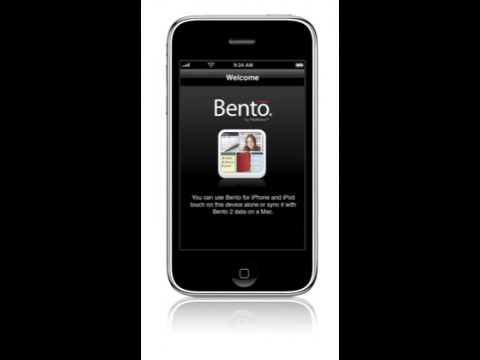 Bento auf dem iPhone