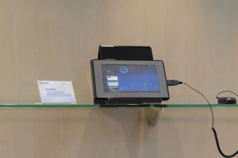 Tablets gibt's bei Shuttle zu sehen, ...