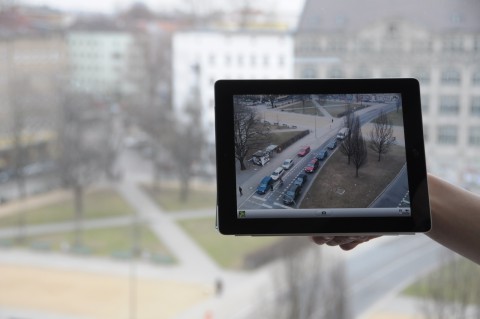 Facetime-Kamera in Aktion
