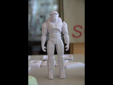 Der Master Chief aus dem Computerspiel Halo (Foto: wp)
