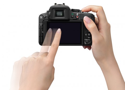 Panasonic Lumix G3 - Touchscreen (Bild: Panasonic)