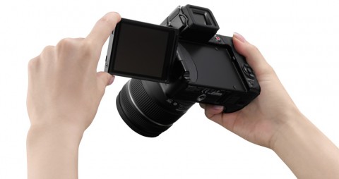Panasonic Lumix G3 - Beweglicher Bildschirm (Bild: Panasonic)