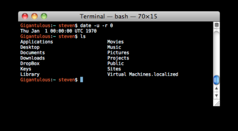 Klassisches Terminal: Bash