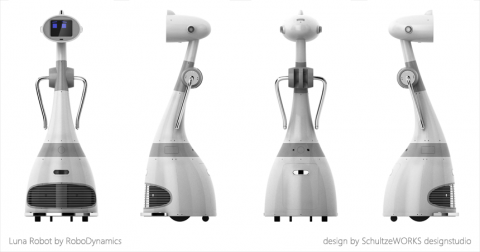 ... die Technik stammt von einem fr&uuml;heren Roboter von Robodynamics. (Bild: Schultzeworks)