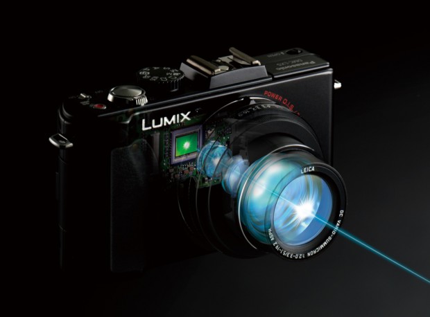 Schemazeichnung der Panasonic DMC-LX5 (Bild: Panasonic)