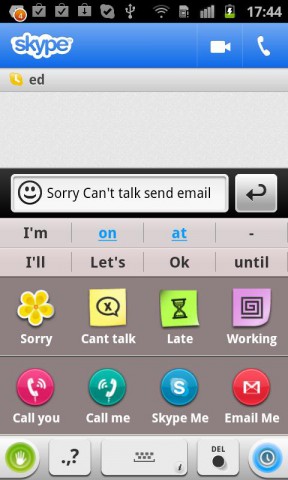 Android-Alternativtastatur Siine (Bild: Siine)