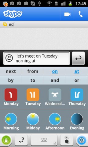 Android-Alternativtastatur Siine (Bild: Siine)