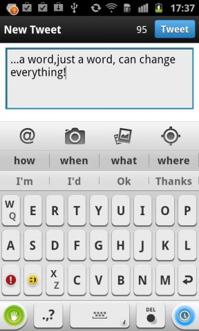 Android-Alternativtastatur Siine (Bild: Siine)