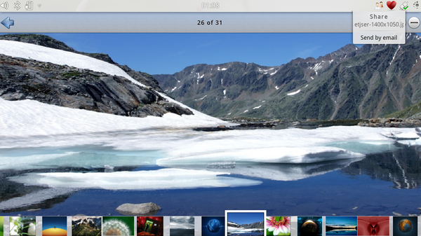 Fotos k&ouml;nnen leicht mit dem "Share Like Connect" online gestellt werden. (Bild: KDE)