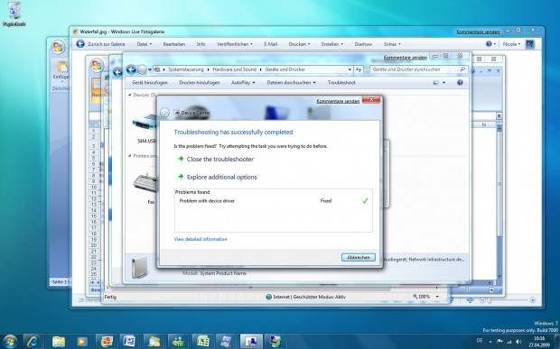 Windows 7 - Fehlerbehebung (Bild: Microsoft)
