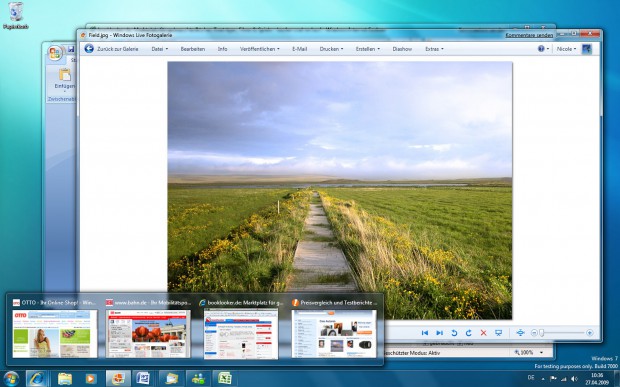 Windows 7 - Dateivorschau (Bild: Microsoft)