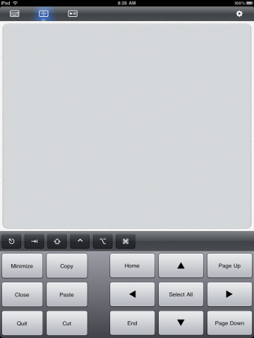 Touchpad auf dem iPad (Bild: Edovia)