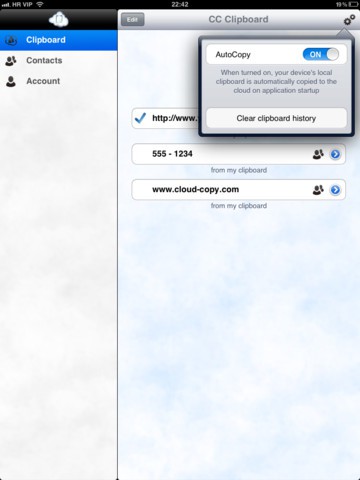 Cloud Copy - automatisches Kopieren kann abgeschaltet werden. (Bild: Ductus Solutions)