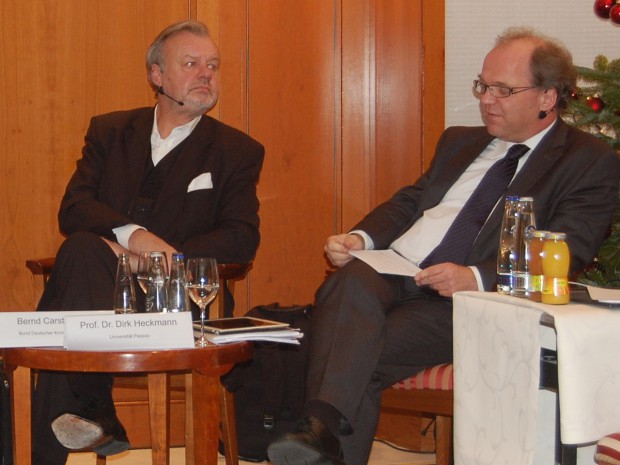 Bernd Carstensen (Bund deutscher Kriminalbeamter), Professor Heckmann (Universit&auml;t Passau)