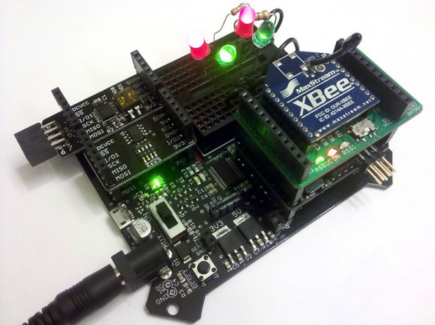 BoardX mit Modulen (Bild: Kevin Green)