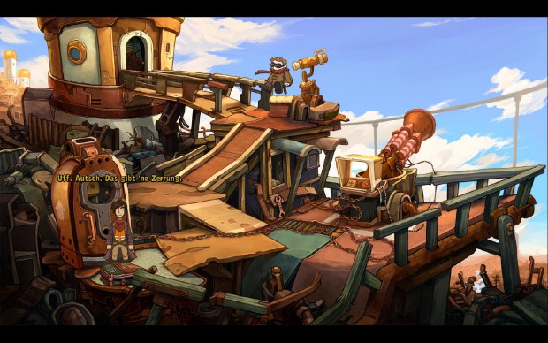 Deponia (Screenshot: Golem.de)