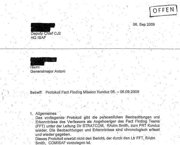 Weiterer Auszug aus den offenen Dokumenten