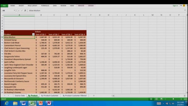 Office 15: Excel unter Windows 8 f&uuml;r ARM (WOA)