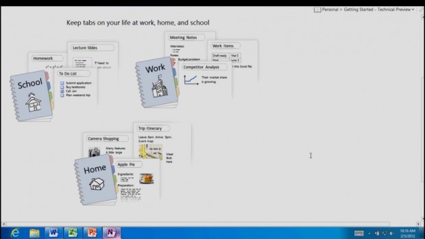 Office 15: Onenote unter Windows 8 f&uuml;r ARM (WOA)
