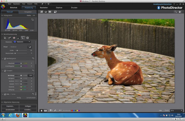 Cyberlink Photodirector 3 -  Auswahlfunktion (Bild: Tim Kaufmann)