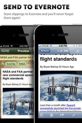 Everclip-Export nach Evernote (Bild: Everclip)