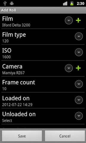 Exif4Film (Bild: Codeunited)