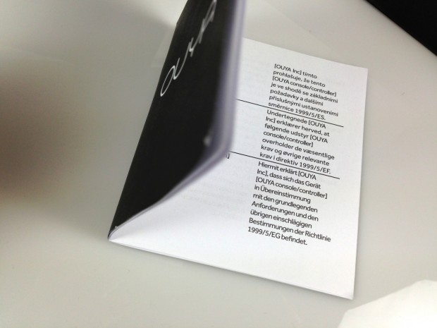 Ouya - das Konformit&auml;tsheft